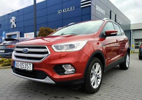 Ford Kuga cena 89900 przebieg: 81458, rok produkcji 2018 z Wojcieszów małe 379